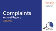Annual Complaints Report 2020-21