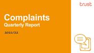 Complaints Performance Q3 2021-22