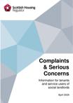 Complaints And Serious Concerns Information For Tenants And Service Users Of Social Landlords April 2024